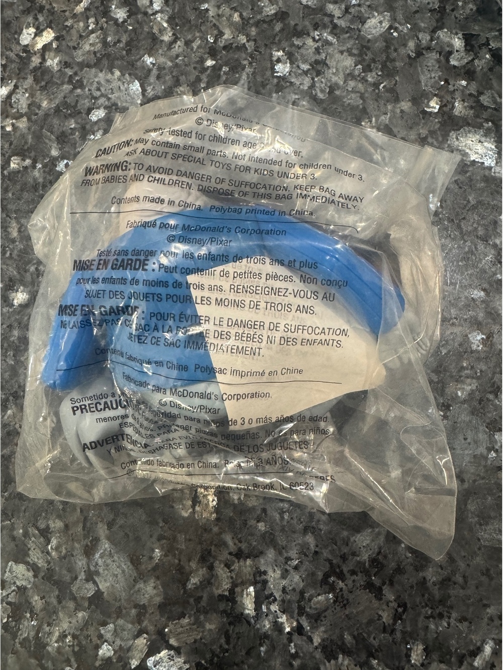 2001 McDonald's Monsters Inc. toy #5 Henry J. Waternoose new in bag